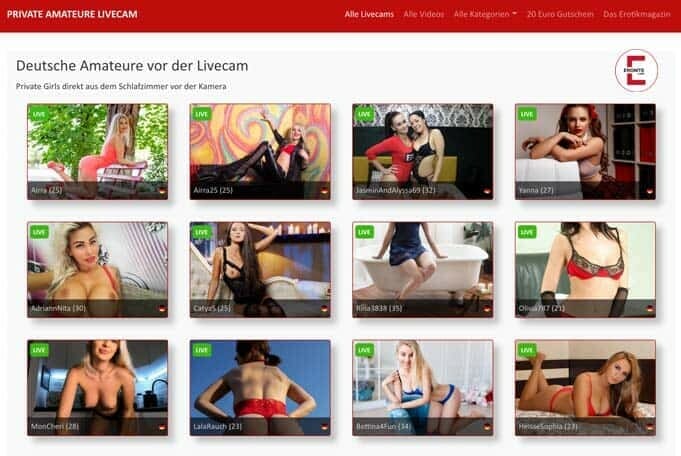 Private Livecam Amateure auf fuxx.cam