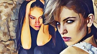 Umschnalldildo: Lesbisches Vergnügen mit einem Strapon