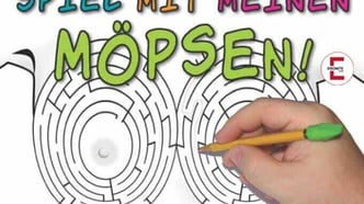 Malbuch für Männer: Mal meine Möpse aus!