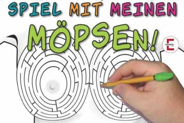 Malbuch für Männer: Mal meine Möpse aus!