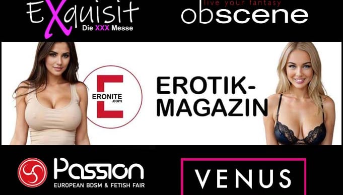 Eronite ist offizieller Medienpartner für die großen Erotik- und Fetischmessen