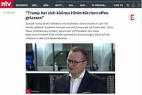 Hintertürchen: Steht Donald Trump auf Analsex?
