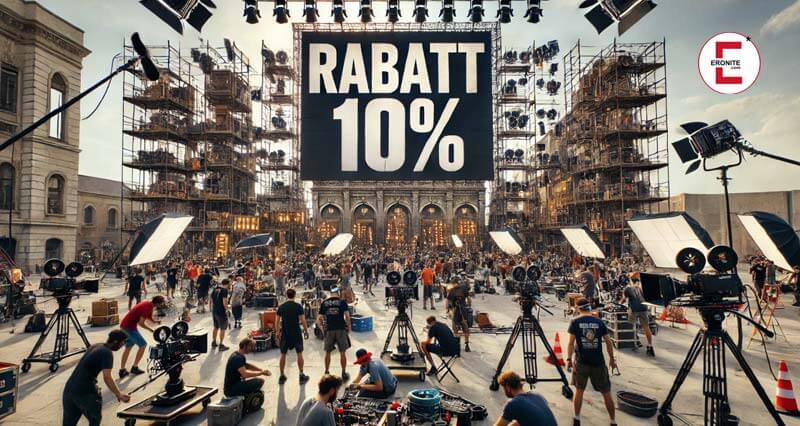 10% sparen mit dem Gutscheincode fürs Pornocasting von Eronite
