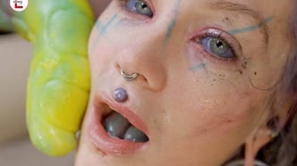 Die meisten Tattoos und alles anal: Anuskatz Live Sex