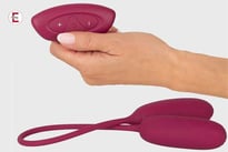 Das Sweet Smile “RC Shaking und Vibrating Love Egg Duo”