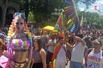 Gianina-TS beim CSD in Wiesbaden