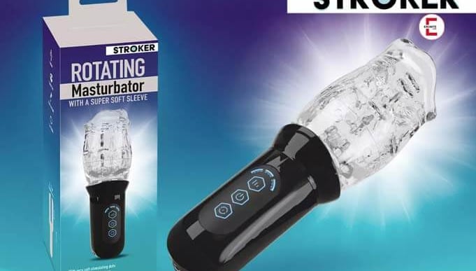 Masturbator mit rotierendem Super Soft Sleeve-Cup
