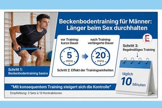 Mit Beckenbodentraining länger beim Sex durchhalten