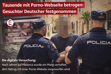 Mit Porno-Website betrogen: Deutscher auf Mallorca festgenommen