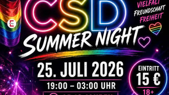 Event-Ankündigung: CSD Summer Night in Stuttgart