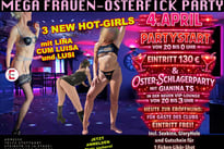 Ostersamstag-Fick-Party im April im "Böse Mädchen"