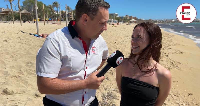 Ballermann-Interviews mit Camgirls von visit-x und Urlaubern Ballermann-Interviews mit Camgirls von visit-x und Urlaubern