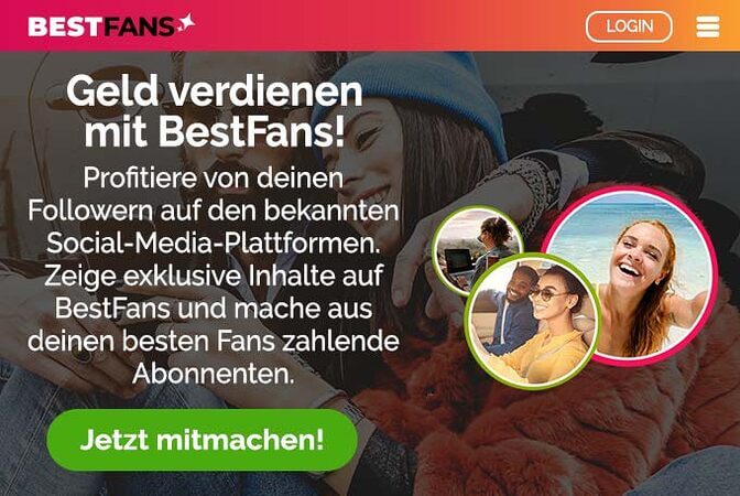 90% Provision stornofrei als Content Creator mit BestFans