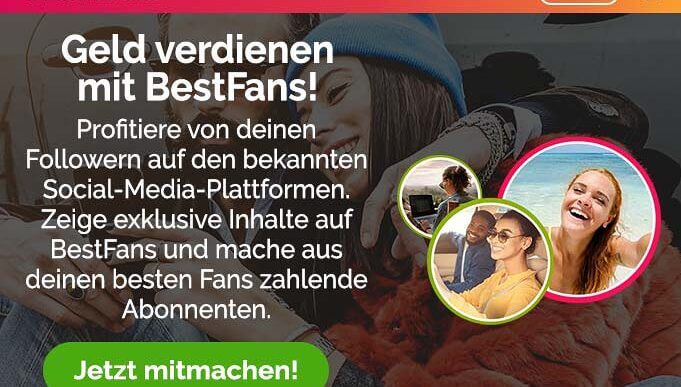90% Provision stornofrei als Content Creator mit BestFans