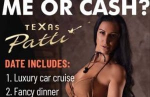 Ein Date mit Texas Patti oder 1.000 Euro CASH