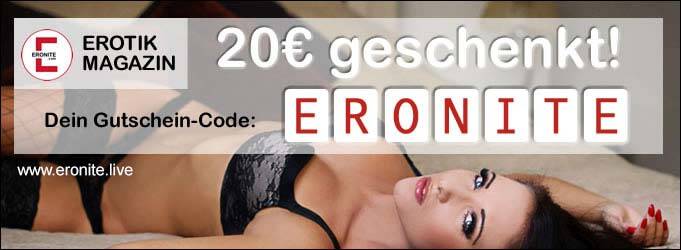 20€ Live-Cam Gutschein mit gratis Anmeldung + Kostenlos Zugriff auf Amateurvideos!