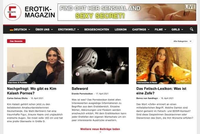 Warum das Online-Erotik-Magazin Eronite kein Pornoblog ist