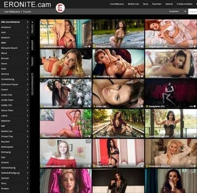 Hot girls from 18 years: the Eronite Livecam is online | erotic magazine