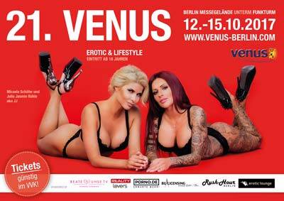 Erotikmesse Venus in Berlin unterm Funkturm