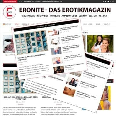 Erotiknews in drei Sprachen