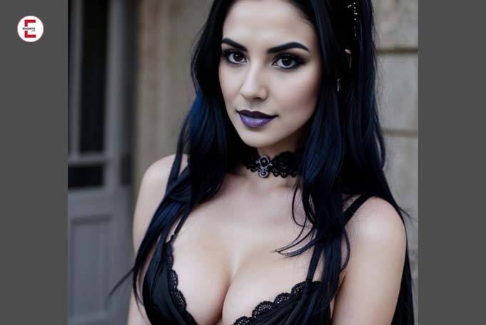 Fuck story: Wicked gothic slut Ariella Vantara
