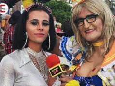 Eine Transfrau beim Karneval auf Gran Canaria
