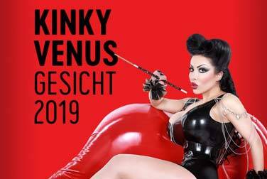 Das Gesicht der Kinky VENUS 2019 fasziniert Das Gesicht der Kinky VENUS 2019 fasziniert