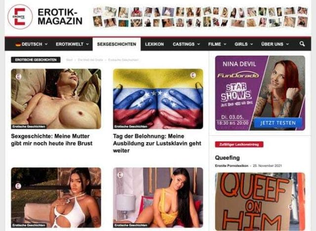 Eronite – Das Online Erotikmagazin