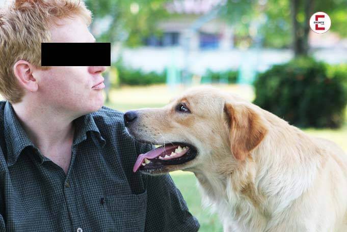 Sex mit Hunden gefordert: Perverser überfällt Frauchen