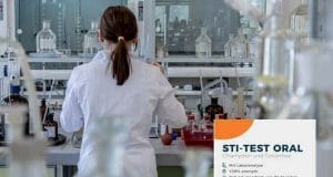 STI lab test anonymously from home
