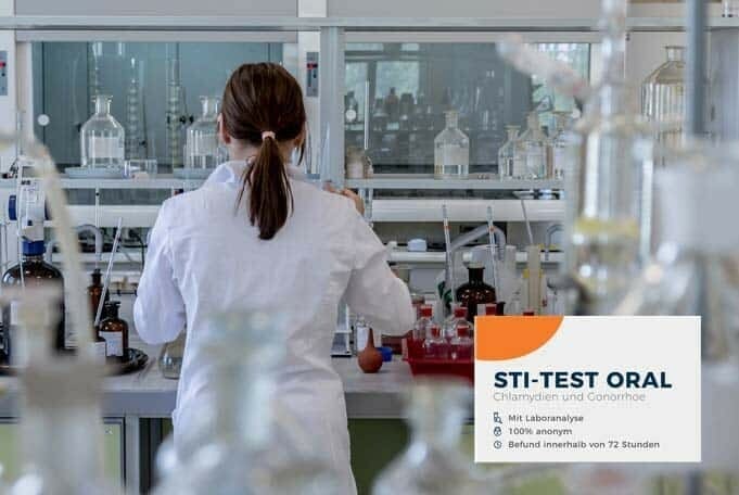 STI lab test anonymously from home
