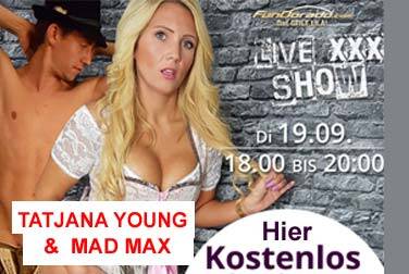 Tatjana Young 90 Minuten live – kostenlos! Tatjana Young 90 Minuten live – kostenlos!
