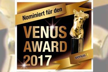 Eronite ist nominiert für den Venus Award 2017 • Eronite Erotikmagazin Erotiknews Sexnews