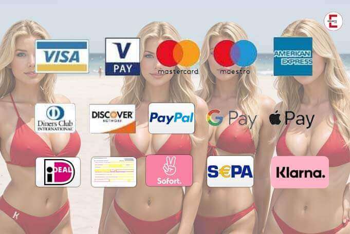 New payment methods for our erotic castings